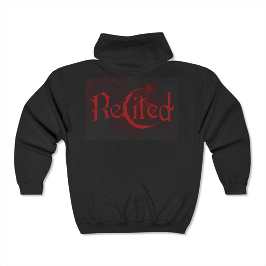 Recited Skelli Zip Hooded Sweatshirt