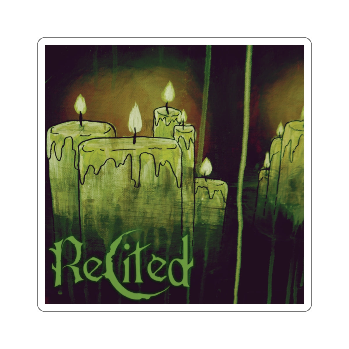 Recited Decay Sticker